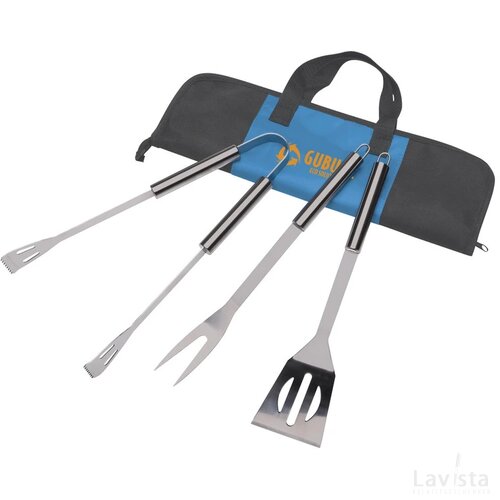 Bbq-Kit Barbecueset Lichtblauw