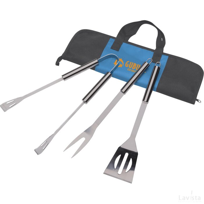 Bbq-Kit Barbecueset Lichtblauw