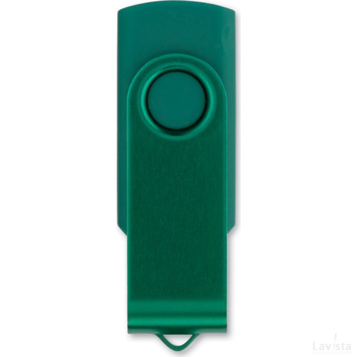 USB stick 2.0 Twister 8GB donker groen