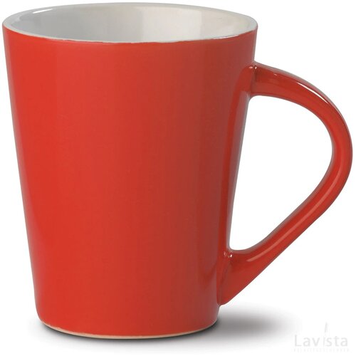 Mok Nice Helderrood 250ml rood