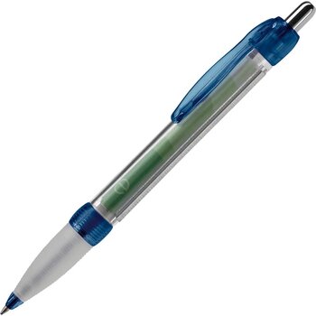 Balpen banner transparant transparant blauw