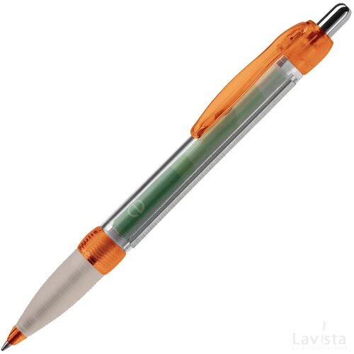Balpen banner transparant transparant oranje