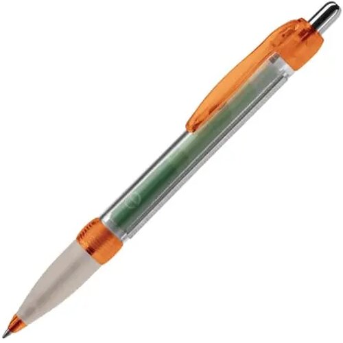 Balpen banner transparant transparant oranje