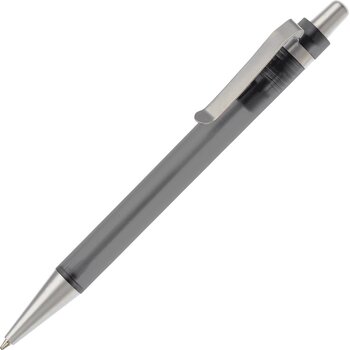 Balpen Antarctica metalen clip frosted grijs