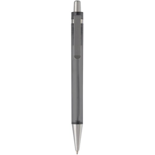 Balpen Antarctica metalen clip frosted grijs