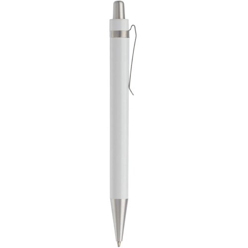 Balpen Antarctica metalen clip wit