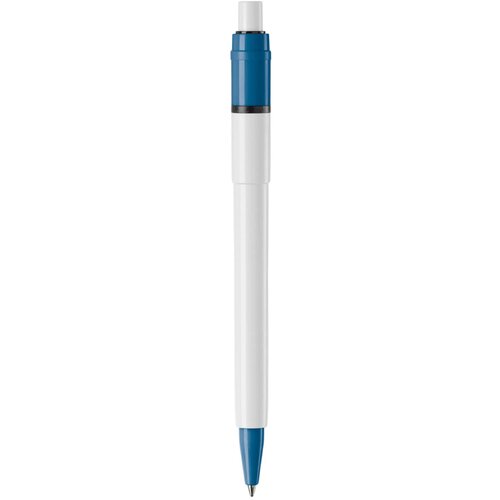 Balpen Baron Colour hardcolour wit / licht blauw