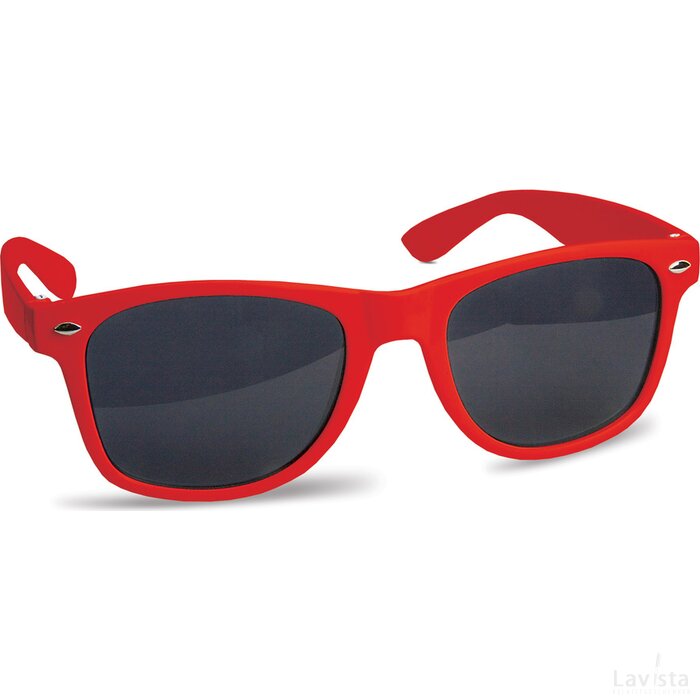 Zonnebril Justin UV400 rood