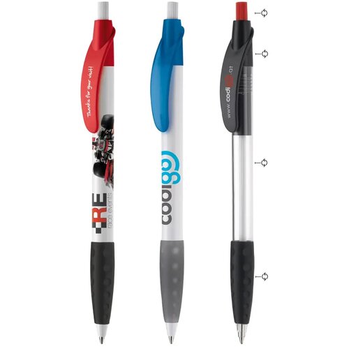 Balpen Cosmo met Grip – Mix & Match Pen bestellen