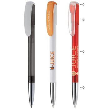 Balpen Deniro metal tip combi combinatie
