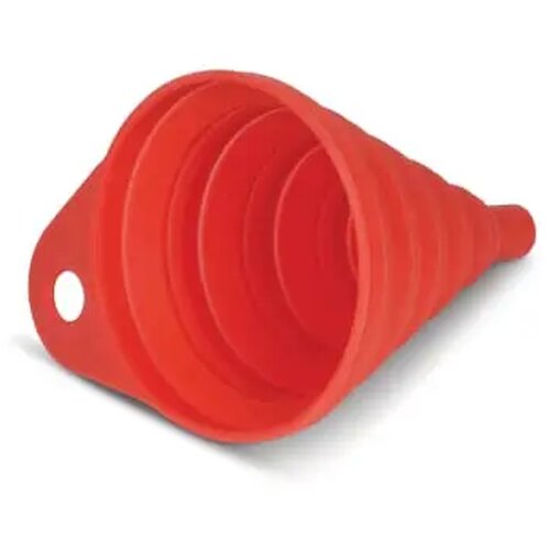 Trechter uitvouwbaar wit / rood
