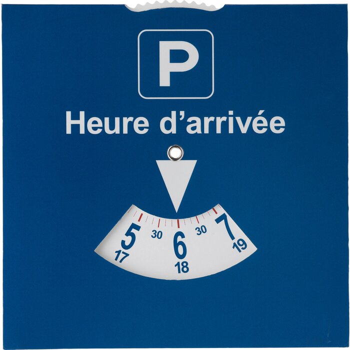 Parkeerschijf Frankrijk blauw