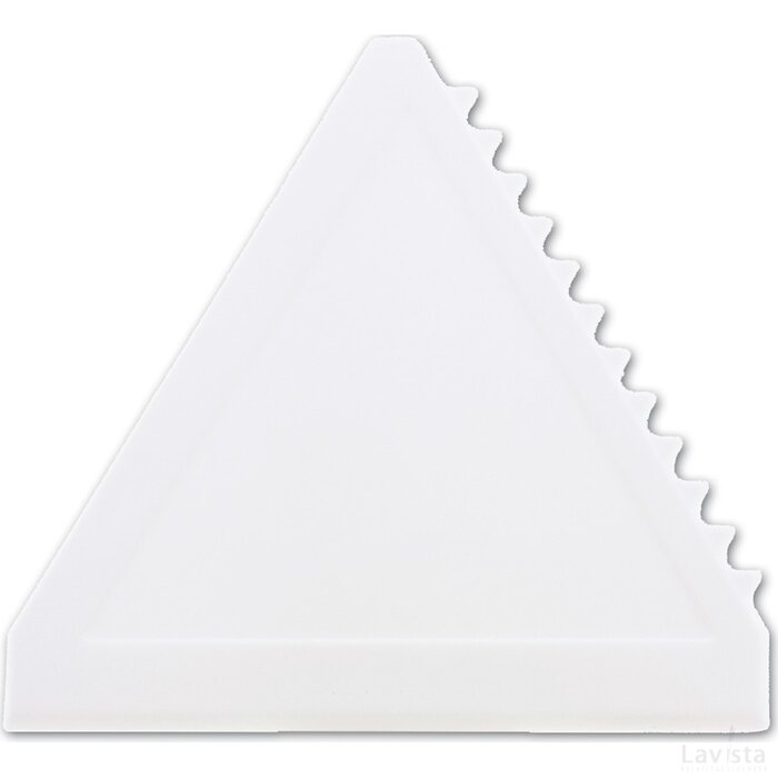 Ijskrabber driehoek wit