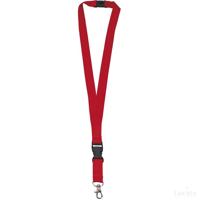Keycord polyester red 485c