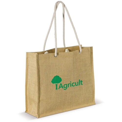 Natuurlijke Jute Schoudertas