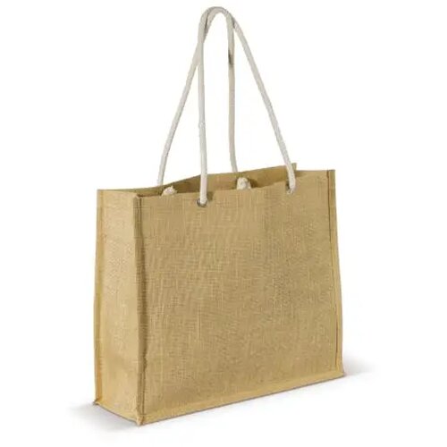 Schoudertas Jute natuur