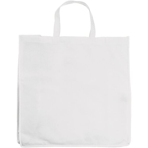 Draagtas non woven 75g/m² wit