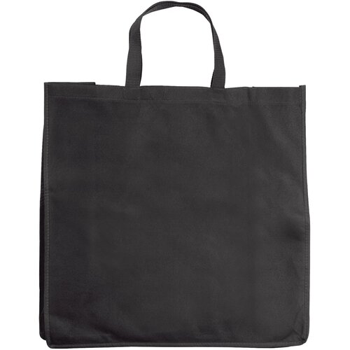 Draagtas non woven 75g/m² zwart