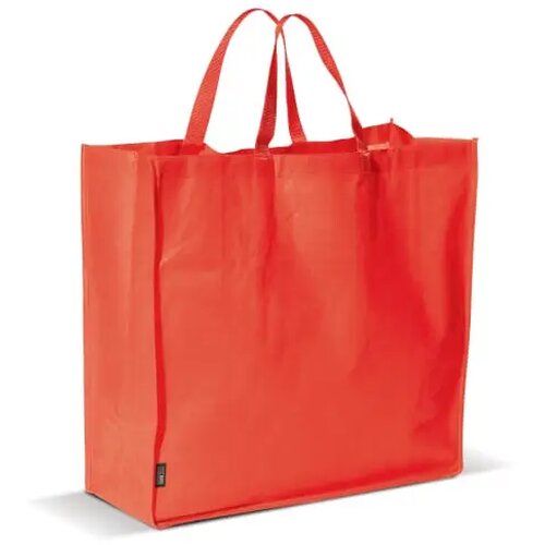 Draagtas non woven 75g/m² rood