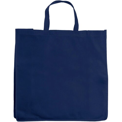 Draagtas non woven 75g/m² donker blauw