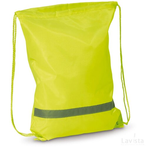 Rugzak reflectie 210 D licht groen
