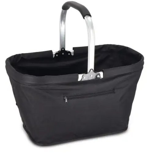 Picknickmand opvouwbaar 600D zwart