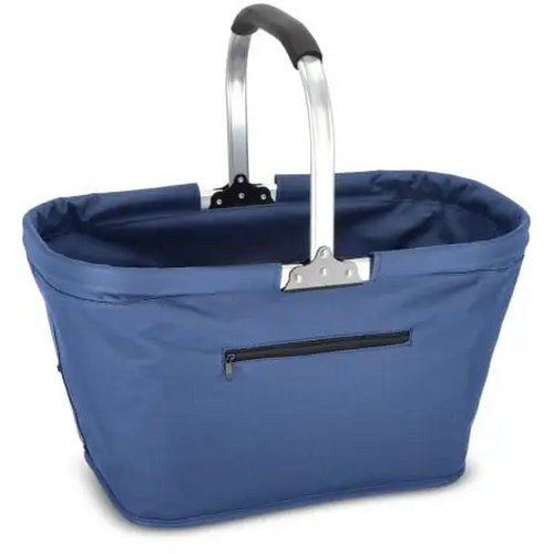Picknickmand opvouwbaar 600D donker blauw