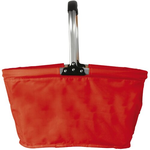 Picknickmand opvouwbaar 2-in-1 koeltas 600D rood