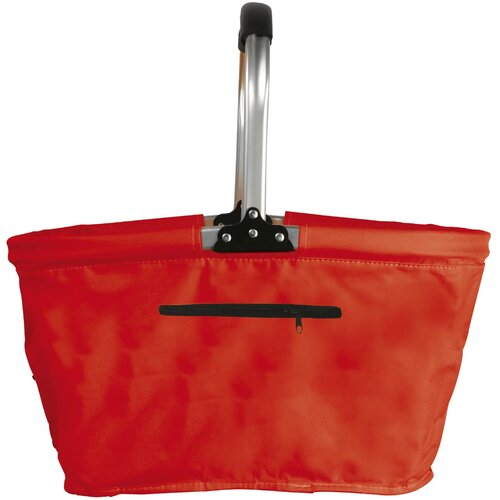 Picknickmand opvouwbaar 2-in-1 koeltas 600D rood