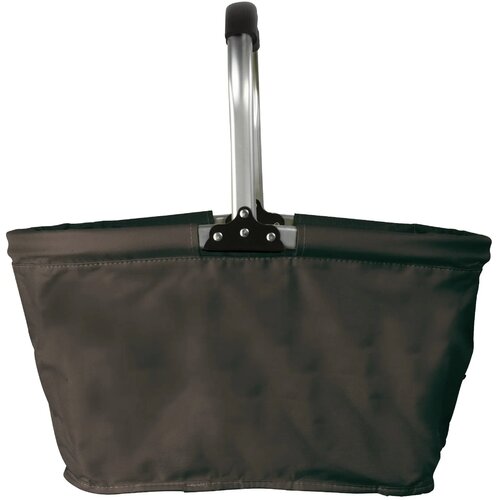 Picknickmand opvouwbaar 2-in-1 koeltas 600D zwart