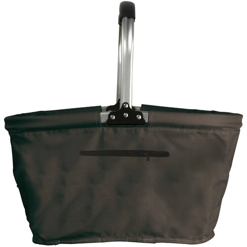 Picknickmand opvouwbaar 2-in-1 koeltas 600D zwart