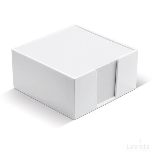 Kubushouder 320 vels 10x10x5cm wit