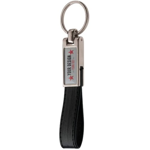 Sleutelhanger met leren bandje