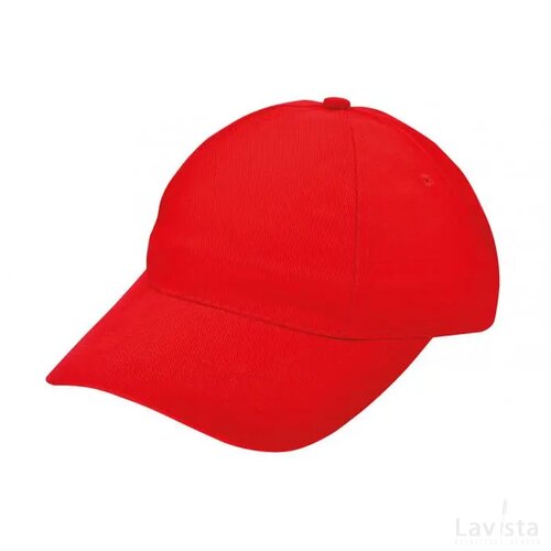 Brushed Promo Cap Rood