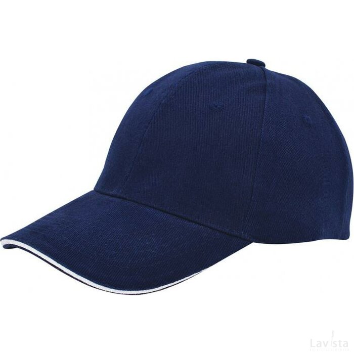 Brushed Twill Cap Marineblauw