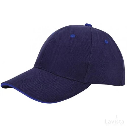 Brushed Sandwich Cap Navy