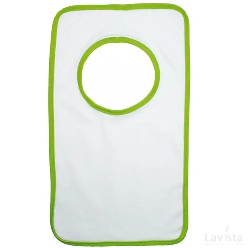 Baby Slabbertje 220 Gr/m2 Katoen Jersey Wit