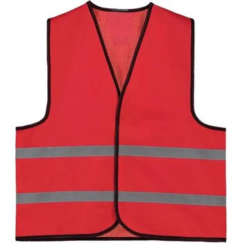 Kids Promo Veiligheidsvest Polyester Rood