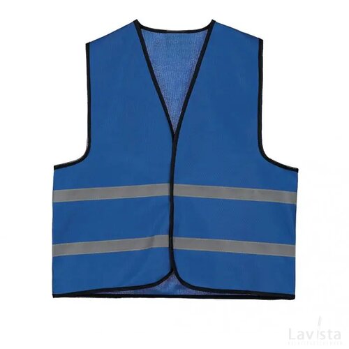 Kids Promo Veiligheidsvest Polyester Kobalt