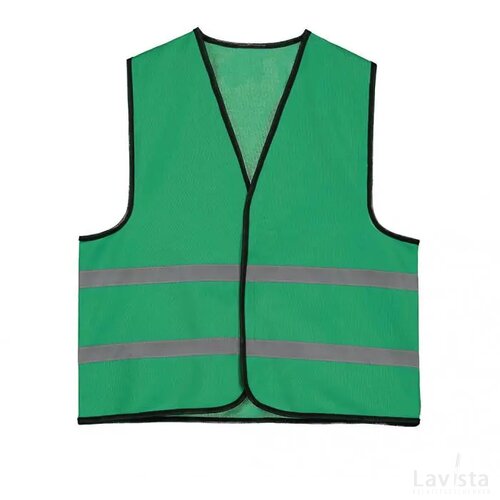 Kids Promo Veiligheidsvest Polyester Donker Groen