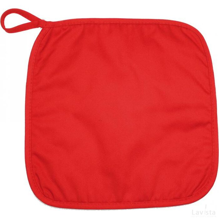 Pannenlap 23*23cm Rood